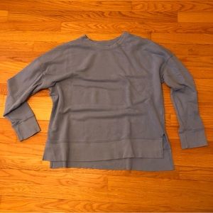 Powder Blue Pullover Sweatshirt